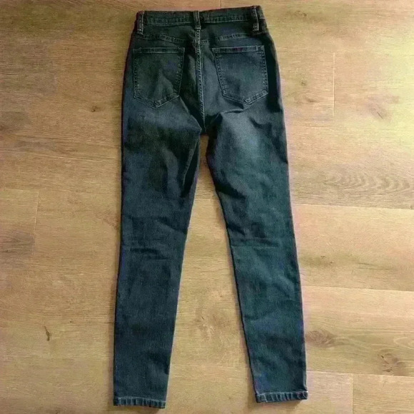 Free People Dark Wash Skinny Jean - Picture 2 of 6